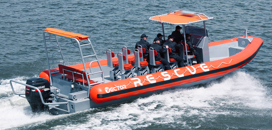 Спасательный катер RIB 1100 RESCUE