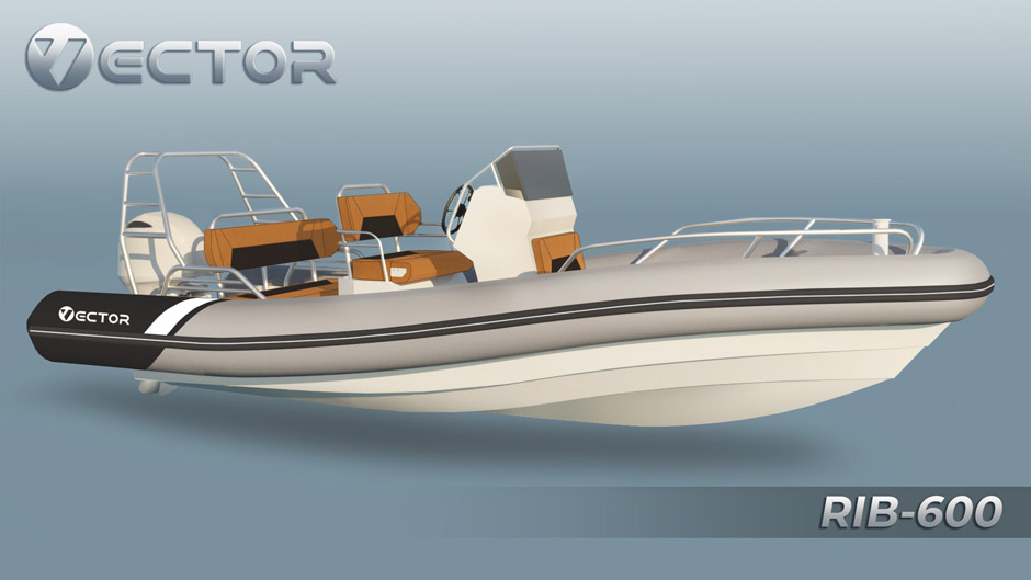 Multifunctional boat RIB 600